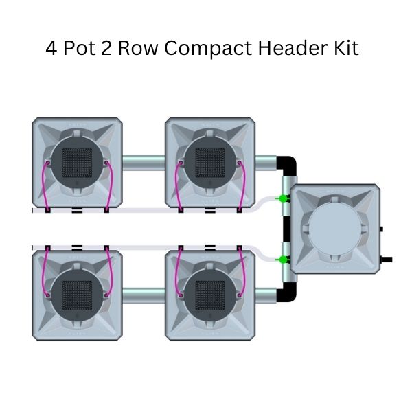 Alien Hydroponics AERO Aeroponics System - Double Row Kits