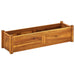 vidaXL Raised Garden Bed Raised Flower Bed Raised Garden Box Solid Acacia Wood-6