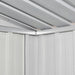 vidaXL Outdoor Storage Shed Garden Shed Patio Metal Storage Backyard Shed-3