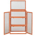 vidaXL Greenhouse Wood 29.5"x18.5"x42.9"-3