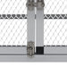 vidaXL Chicken Coop with Runs and Nest Box Aluminum-4