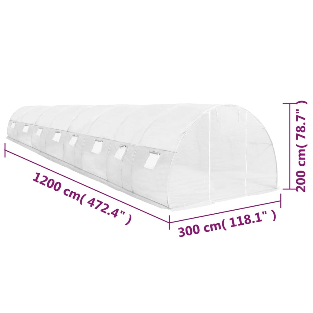 vidaXL Greenhouse Outdoor Greenhouse Grow House for Garden Patio Backyard-0
