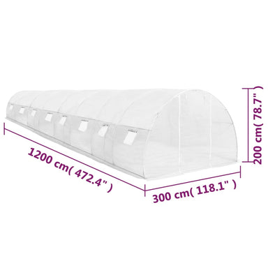 vidaXL Greenhouse Outdoor Greenhouse Grow House for Garden Patio Backyard-0