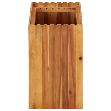 vidaXL Raised Garden Bed Raised Flower Bed Raised Garden Box Solid Acacia Wood-0