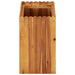 vidaXL Raised Garden Bed Raised Flower Bed Raised Garden Box Solid Acacia Wood-0