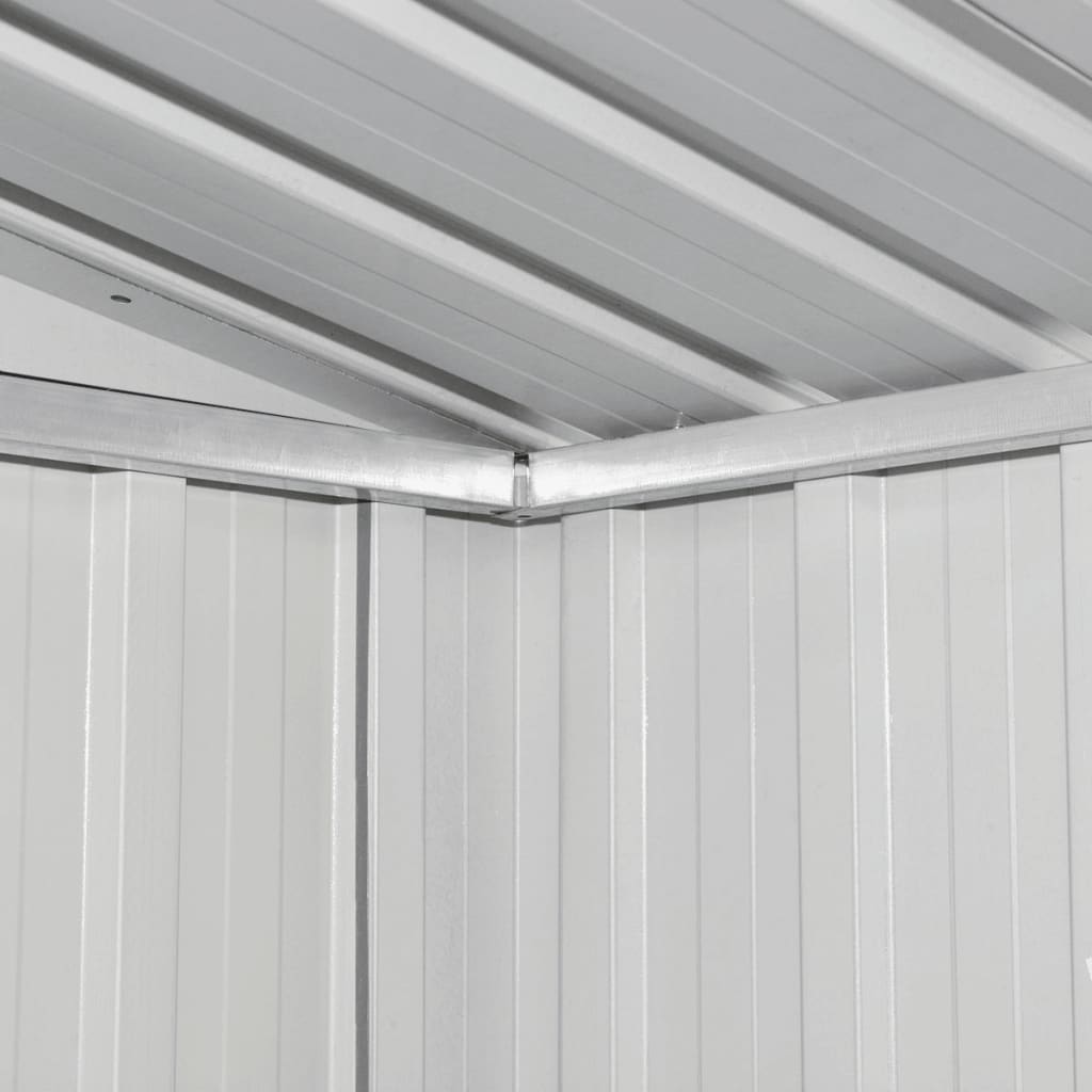 vidaXL Outdoor Storage Shed Garden Shed Patio Metal Storage Backyard Shed-1