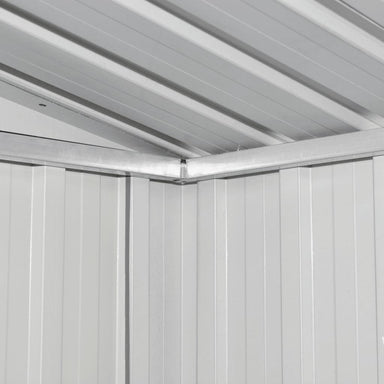 vidaXL Outdoor Storage Shed Garden Shed Patio Metal Storage Backyard Shed-1
