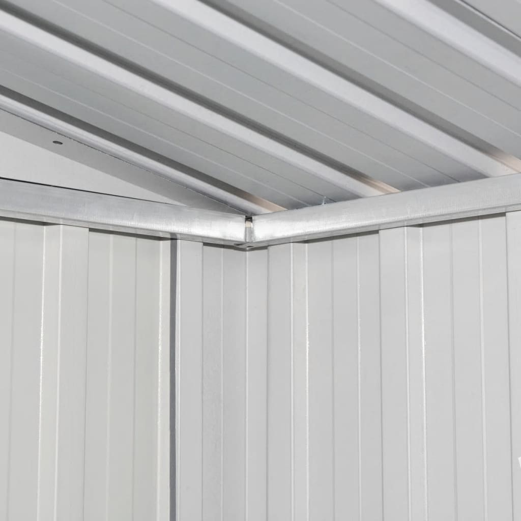 vidaXL Outdoor Storage Shed Garden Shed Patio Metal Storage Shed Backyard Shed-1