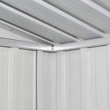 vidaXL Outdoor Storage Shed Garden Shed Patio Metal Storage Shed Backyard Shed-1