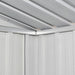vidaXL Outdoor Storage Shed Garden Shed Patio Metal Storage Shed Backyard Shed-1