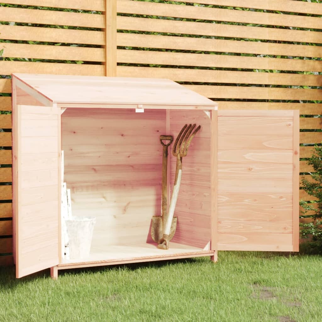 vidaXL Outdoor Storage Shed Garden Shed Wooden Storage Shed Solid Fir Wood-14