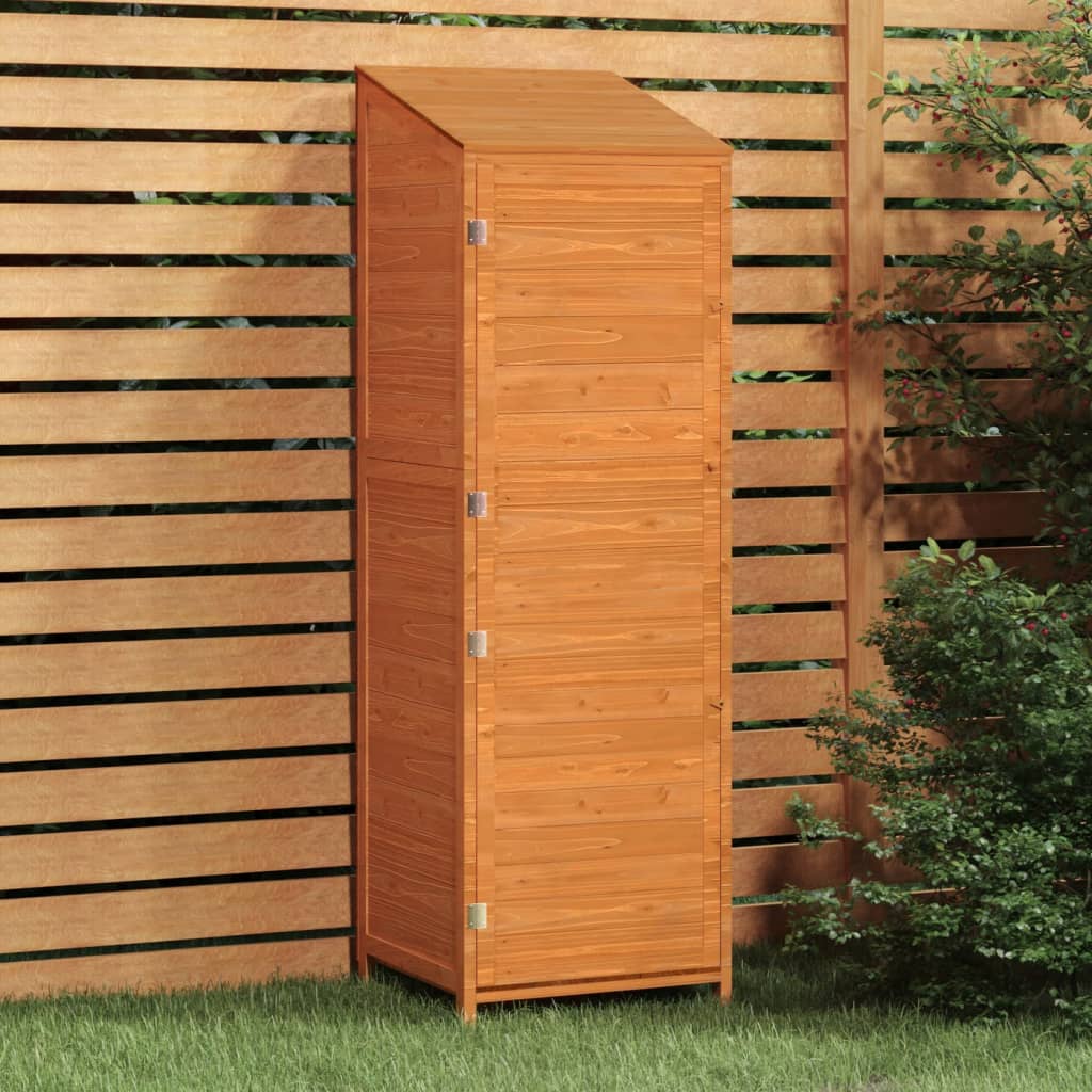 vidaXL Outdoor Storage Shed Garden Shed Wooden Storage Shed Solid Fir Wood-9
