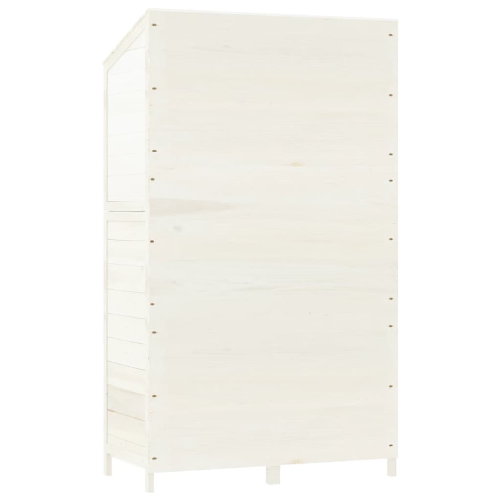 vidaXL Outdoor Storage Shed Garden Shed Wooden Storage Shed Solid Fir Wood-3
