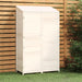 vidaXL Outdoor Storage Shed Garden Shed Wooden Storage Shed Solid Fir Wood-18