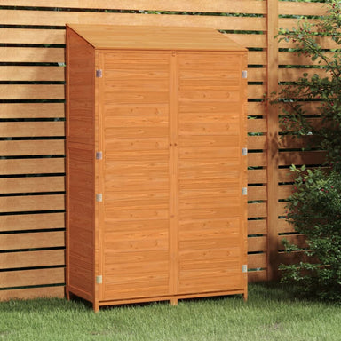 vidaXL Outdoor Storage Shed Garden Shed Wooden Storage Shed Solid Fir Wood-10