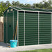 vidaXL Garden Shed Metal Outdoor Storage Shed Anthracite Galvanized Steel-12