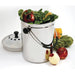 Stainless Steel Kitchen Compost Keeper Bin with Charcoal Filter-2