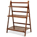 Farmhouse Indoor/Outdoor 3 Tier Folding Plant Stand Planter Shelving Unit-2